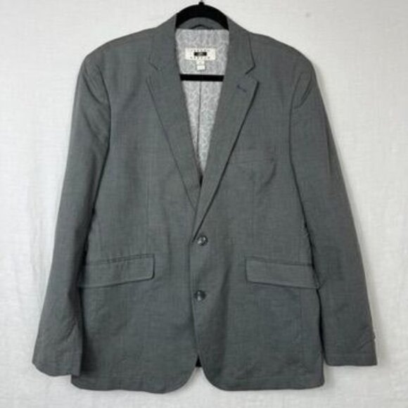 Joseph Abboud Cotton Blazer Mens M Double Vent 2 Button Casual Preppy Academia - Picture 1 of 14